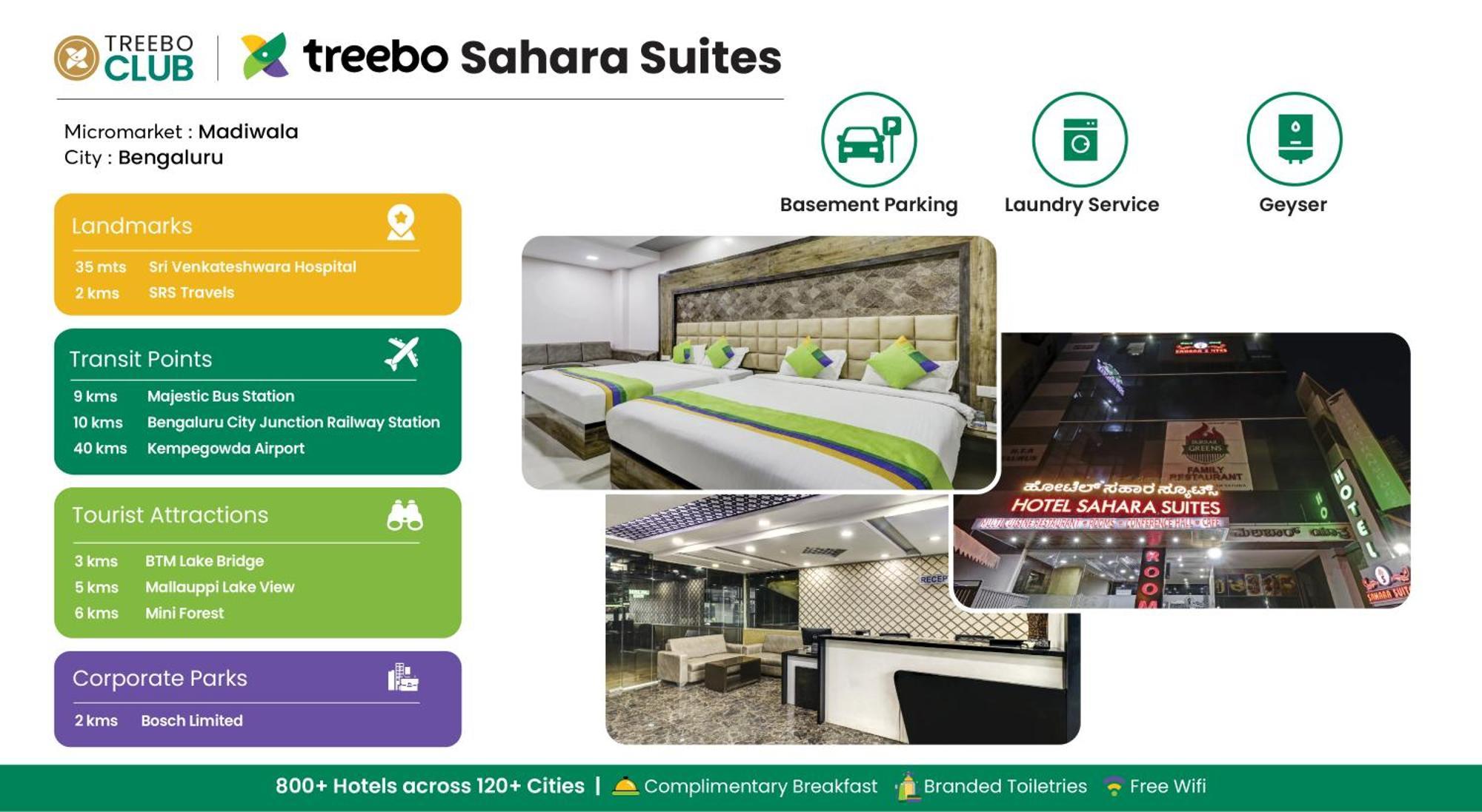 Treebo Sahara Suites 750 M From St Johns Medical College And Hospital Bangalore Eksteriør billede